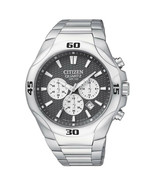 Citizen AN8020-51H Men&#39;s Quartz Black Dial Stainless Steel Watch NEW IN BOX - £103.36 GBP