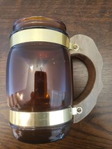Siesta Ware Mug Glass Vintage Made USA Brown - £4.77 GBP