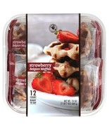 Belgian Waffles, Strawberry, 1.9 oz, 12-count - €25,92 EUR