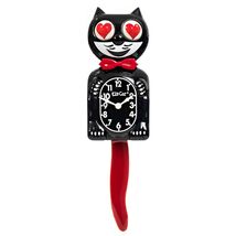 Crimson Royale Kit-Cat Klock (15.5″ high) – Heart Eyes Limited Edition - $1,521.64 MXN