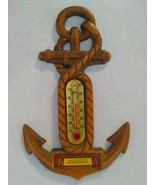 Mississippi Thermometer Themostate Souvenir Anchor Wall Hanging Nautical... - £39.84 GBP