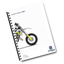 HUSQVARNA 2022 - TC 50 MINI - OWNERS MANUAL - REPRINTED COMB BOUND - €42,79 EUR
