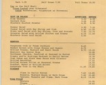 Shuckers Oyster Bar Menu Seafood Map Fairmont Olympic Hotel Seattle Wash... - $27.69