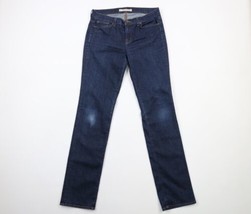 J Brand Womens Size 30 Distressed Stretch Cigarette Leg Denim Jeans Pants Blue - £39.06 GBP