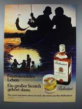 1977 Ballantine&#39;s Scotch Ad - In German - £14.69 GBP