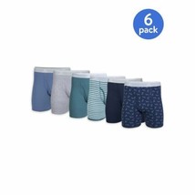 6-Pack☆George☆Antimicrobial☆6&quot;Inseam☆Boxer Brief☆Underwear☆S☆M☆L☆XL☆2XL☆3XL - £23.57 GBP