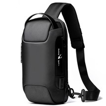 Men&#39;s Oxford Multifunction Waterproof Shoulder Bag Travel Anti-theft Crossbody M - £38.96 GBP