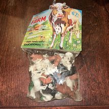 Vintage NOS Hand Painted Educational Toys My Farm Pretend Play Pack Hong... - $9.09