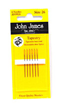 John James Tapestry Needles Size 26 - £6.22 GBP