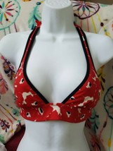 Victorias Secret Womens Small Bikini Top Bathing Swim Suit Triangle Halt... - $247.77 MXN