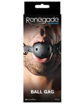 Renegade Bondage Ball Gag Black - $18.03 CAD