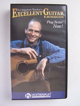 Livingston Taylor&#39;s Excellent Guitar Lesson: Play Better Now! VHS Video - £21.60 GBP