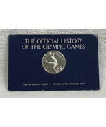 Paris 1900 Olympic Medal High Jump Ewry Silver Proof Minted Sealed - £39.52 GBP
