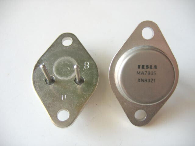 MA7805 Tesla 2A 5V Positive Voltage Regulator LM7805 MC7805CK 7805 TO3 ...