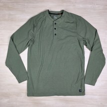 Sitka Gear Hanger Henley Covert Long Sleeve Shirt Green Size Medium - $49.39