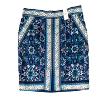 Ann Taylor Skirt Womens 12 Floral Patchwork Mosaic Tile Fairy Cottagecor... - £22.15 GBP