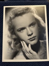 Anne Francis Original Autograph 8 X 10 Matte Studio Photograph - $173.25