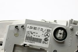 2008-2014 MERCEDES C350 W204 SEDAN FRONT UPPER DOME LIGHT SUN ROOF SWITCH P9273 image 10