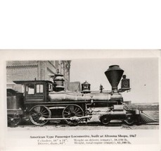 Pennsylvania Railroad 142 Altoona Shop Unposted Postcard - $4.79
