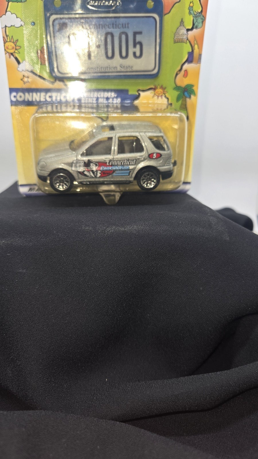 Matchbox Across America 50th Birthday Series CT 005 Mattel Wheel Car Connecticut Item image 2