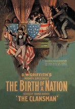 The Birth of a Nation by D.W. Griffith - Art Print - £17.55 GBP+