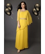 Canary color Gorgeous dress Mehndi Festive Season - €76,76 EUR