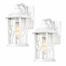 1-Light White Aluminum Hardwired Rust Resistant Outdoor Lighting Fixture... - $99.99