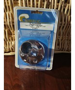 Whitecap 60 Degree Round Base Chrome Plated Zamac Tube 7/8&quot; S-1467C - $30.57