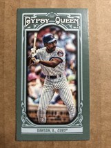 2013 Topps Gypsy Queen Mini #8 Andre Dawson Cubs - £2.74 GBP