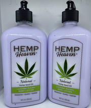 (2-Pk) HEMP Heaven Organic Hemp Seed Oil Lavender Dreams Soothing BODY LOTION  - $35.61