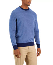 Mens Herringbone Sweater Navy Blue Size Small CLUB ROOM $65 - NWT - £14.38 GBP