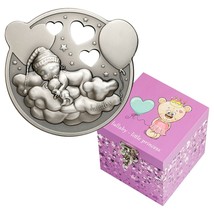 1 oz Silver Coin 2019 Cook Islands $5 Lullaby Little Princess Pink Music Box - £172.34 GBP
