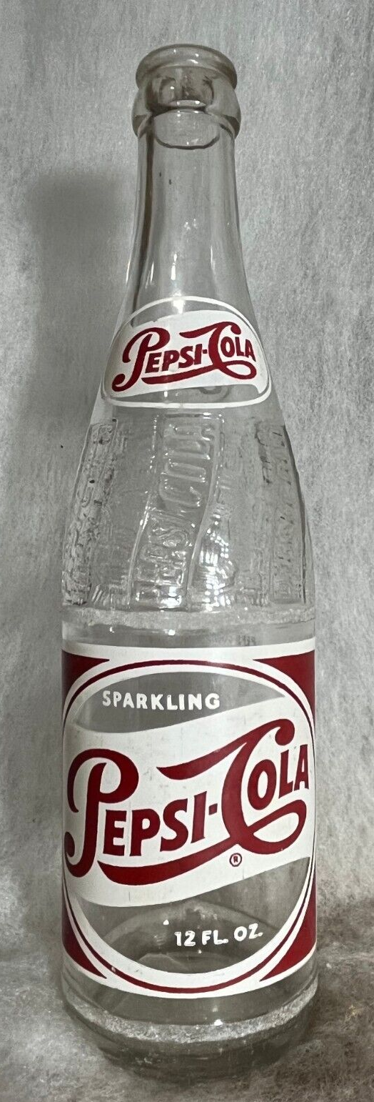 Vintage Red and White Pepsi Cola Bottle Minneapolis and St. Paul 1956 - £3.93 GBP