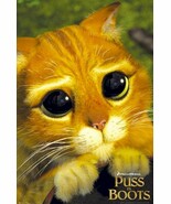 Puss En Bottes Affiche Mignon Hypnotique Yeux - €78,02 EUR