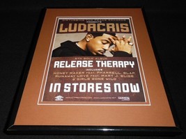 Ludacris 2007 Release Therapy 11x14 Framed ORIGINAL Vintage Advertisement - $49.49
