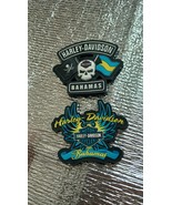 Harley Davidson Bahamas Rubber fridge magnets. Combo deal - $928.21 MXN
