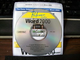 Professor Teaches Word 2000 - CD-Rom - £11.74 GBP