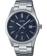 Casio MTP-VD03D-2A Men&#39;s Standard Analog Black Dial Stainless Steel Band... - £37.19 GBP