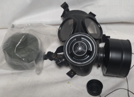 GAS MASK with 1-40mm NBC NATO FILTER Face Respirator Tactical Large - $97.71 CAD