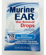 Murine Ear Wax Removal Drops .5oz Carbamide Peroxide - $220.26 MXN