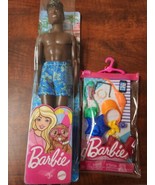 Barbie Ken African American 12&quot; Beach Muscular And Accessories - $224.08 MXN