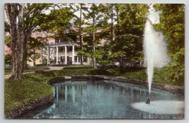 NY Glen Iris Inn Letchworth State Park Castile Hand Colored Postcard P22 - $8.95