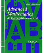 Advanced Mathematics: An Incremental Development - Homeschool Packet, 2n... - $435.85 MXN