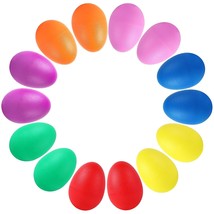 14 Pcs Plastic Egg Shakers Percussion Musical Egg Maracas Easter Egg Kids Toys ( - £15.92 GBP