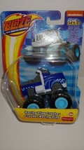 Blaze &amp; the Monster Machines die cast Racing Flag Crusher Fisher Price new - £9.48 GBP