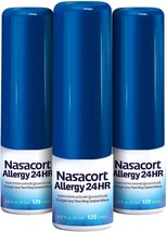 Nasacort Allergy 24hr Non-Drip Nasal Spray (120 sprays, 3 pk..) - £51.16 GBP