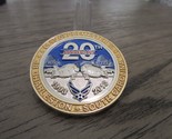 USAF &amp; Boeing C -17 Globemaster III 20th Anniversary Challenge Coin #727Q - $24.74