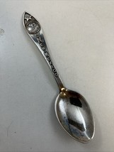New Mexico State Sterling Silver 4.25” Souvenir Spoon 10.3g Bell Trading... - $32.62