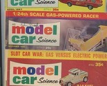 3 Model Car &amp; Science Magazines September &amp; November 1966 &amp; April 1967 - £14.01 GBP