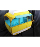 Peppa Pig Family Yellow Camper Van Vehicle Automobile Toy Removable Lid ... - $45.58 CAD